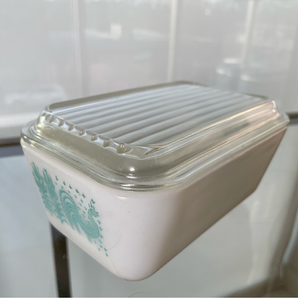 Rare Vintage Pyrex Butterprint Dish 0502